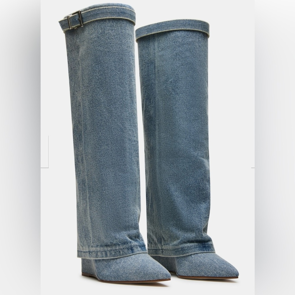 Steve Madden Corenne Denim Boots